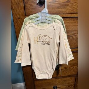 NWT 6-9M Longsleeve Onesies